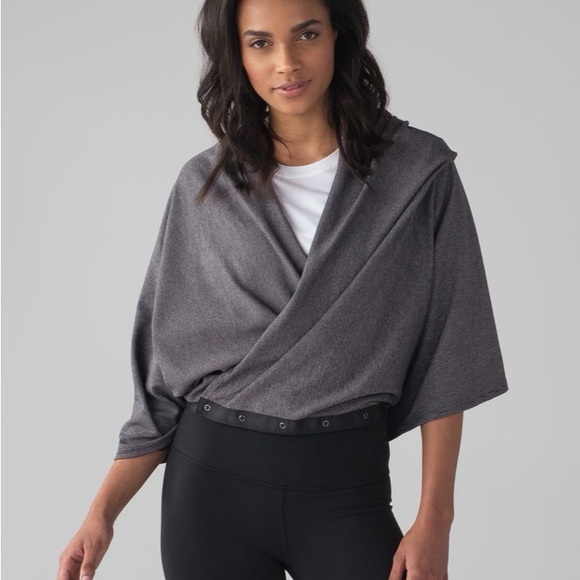 Lululemon Vinyasa Stripe Scarf, Wrap, Cardigan - Picture 3 of 7